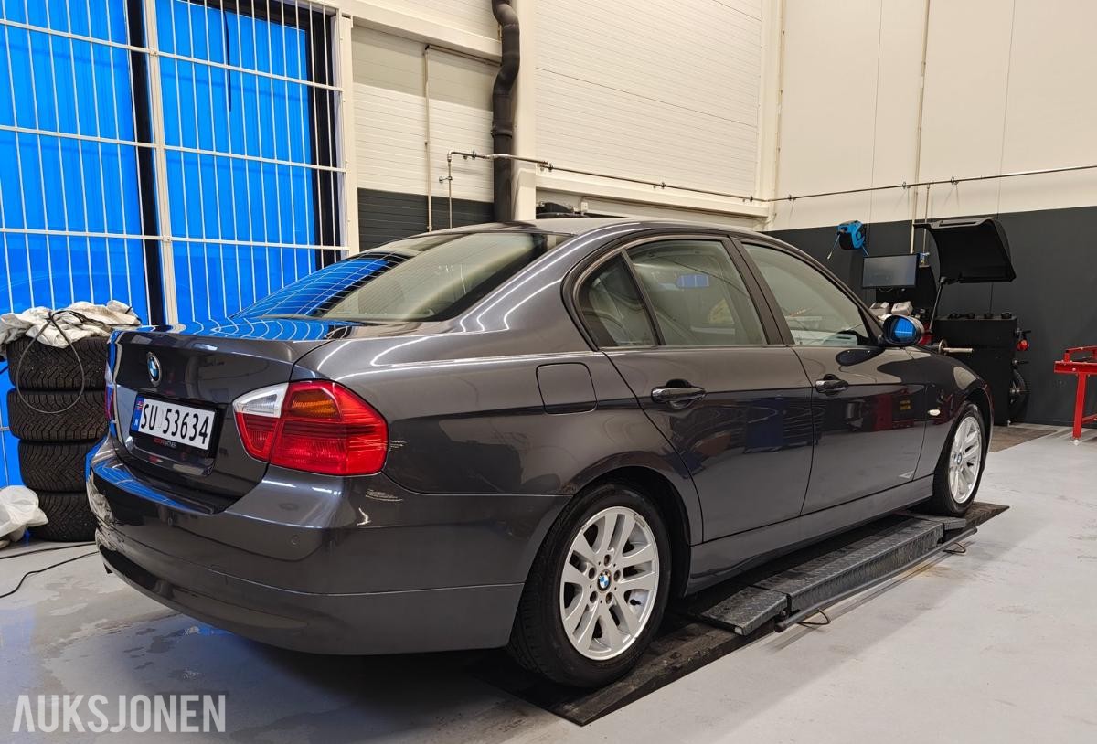 2007 BMW 316i (E90) SKINNSETER S+V DEKK EU OK 02.2027 168000km